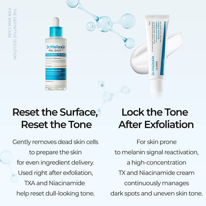 Dark Spot & Uneven Tone Peel Shot TX Duo